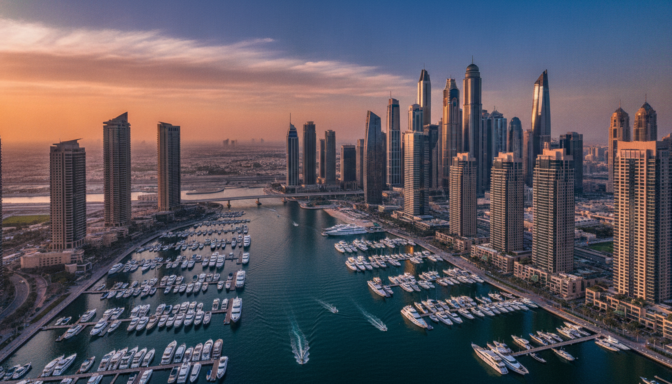 Dubaï : Analyse du Marché Immobilier 2026 – Votre Guide pour un Investissement Lucratif — vue de Dubaï